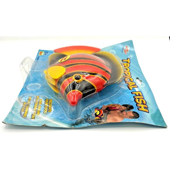 Aqua Pals Tropical Fish Pool Toy Battery Operated NOS 2002 Interactive Play 8400 - Picture 7 of 9
